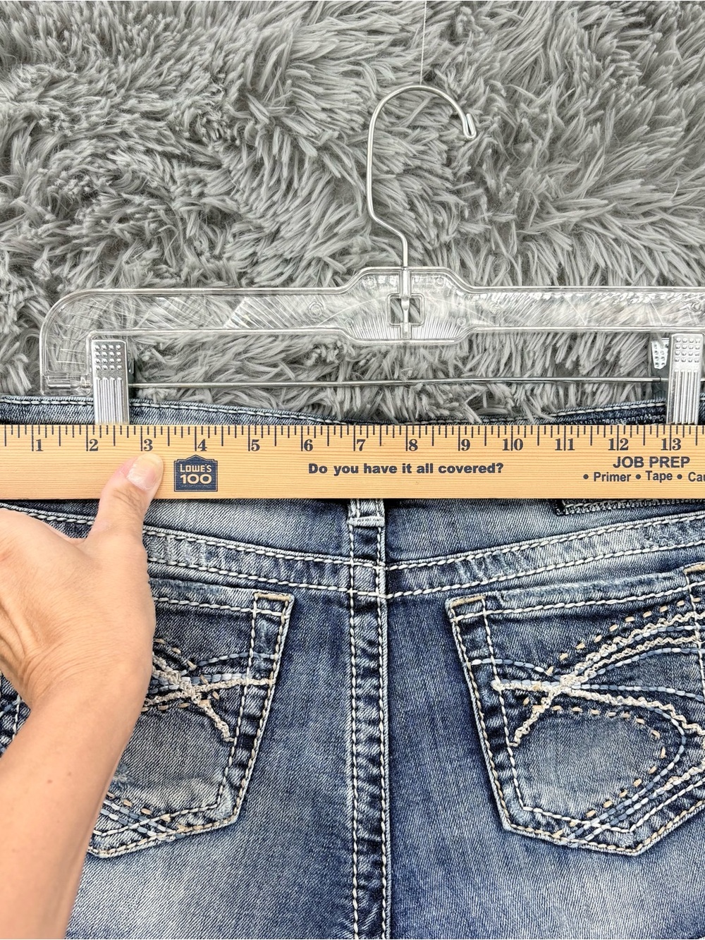Silver Jeans Shorts Womens 26 Marti Distressed Medium Wash Y2K Mid Rise - Picture 4 of 13